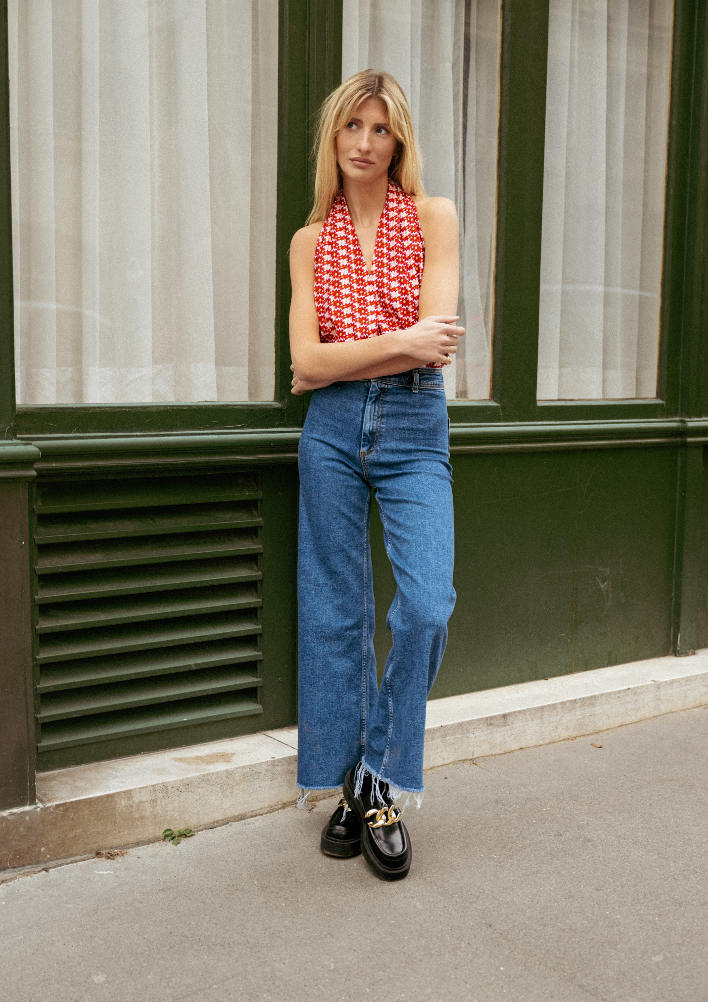 Capri Top - L’Heure Dorée Print