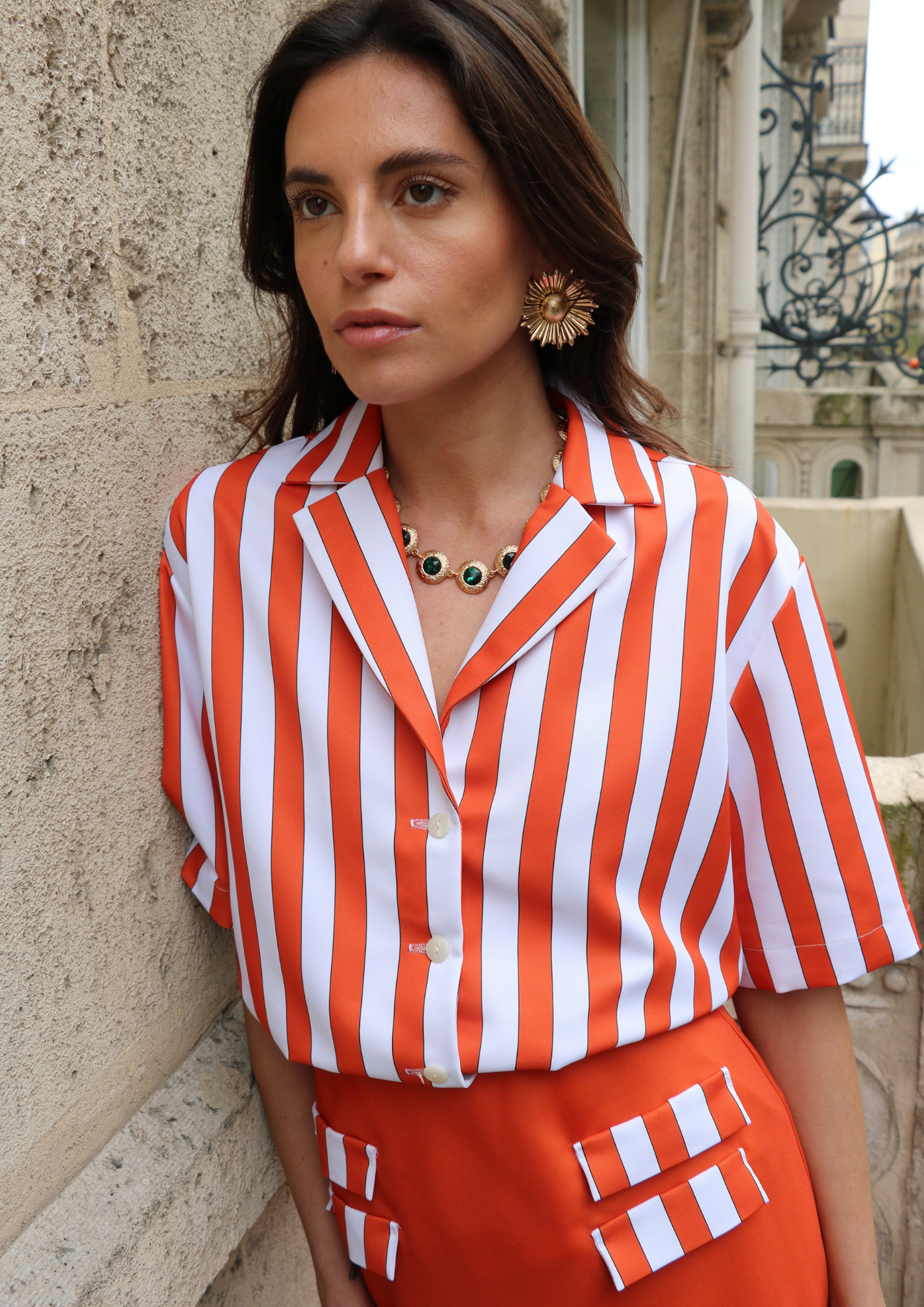 Chemise Portofino - Orange