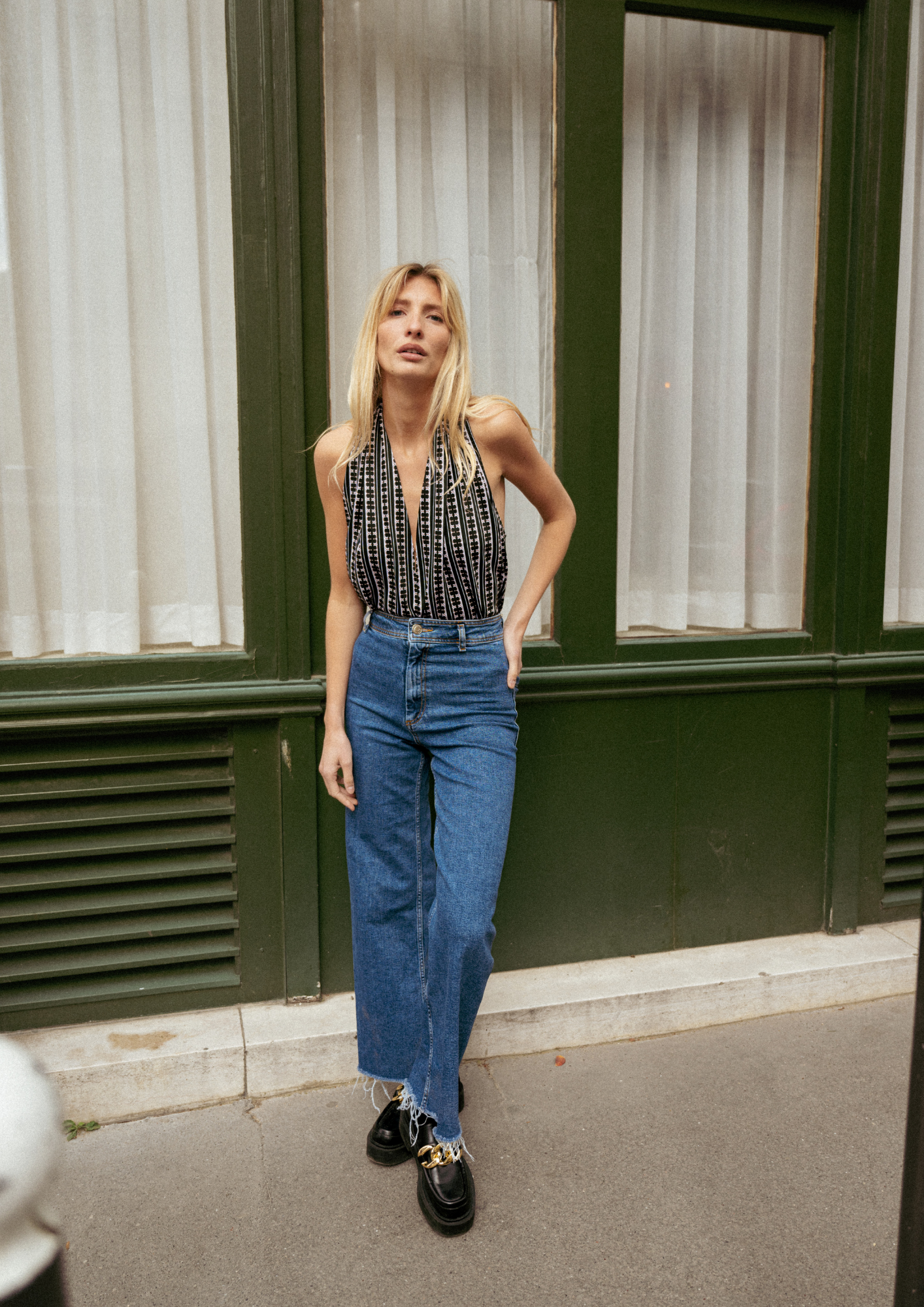Capri Top - L’Heure Dorée Print
