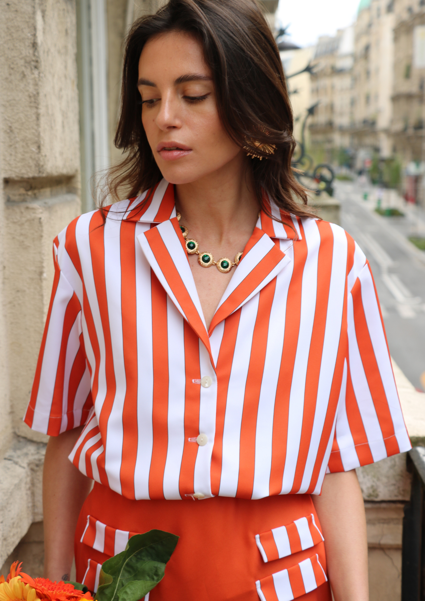 Chemise Portofino - Orange