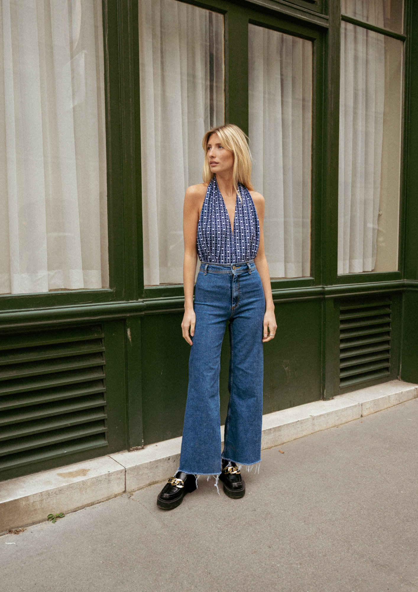 Capri Top - L’Heure Dorée Print