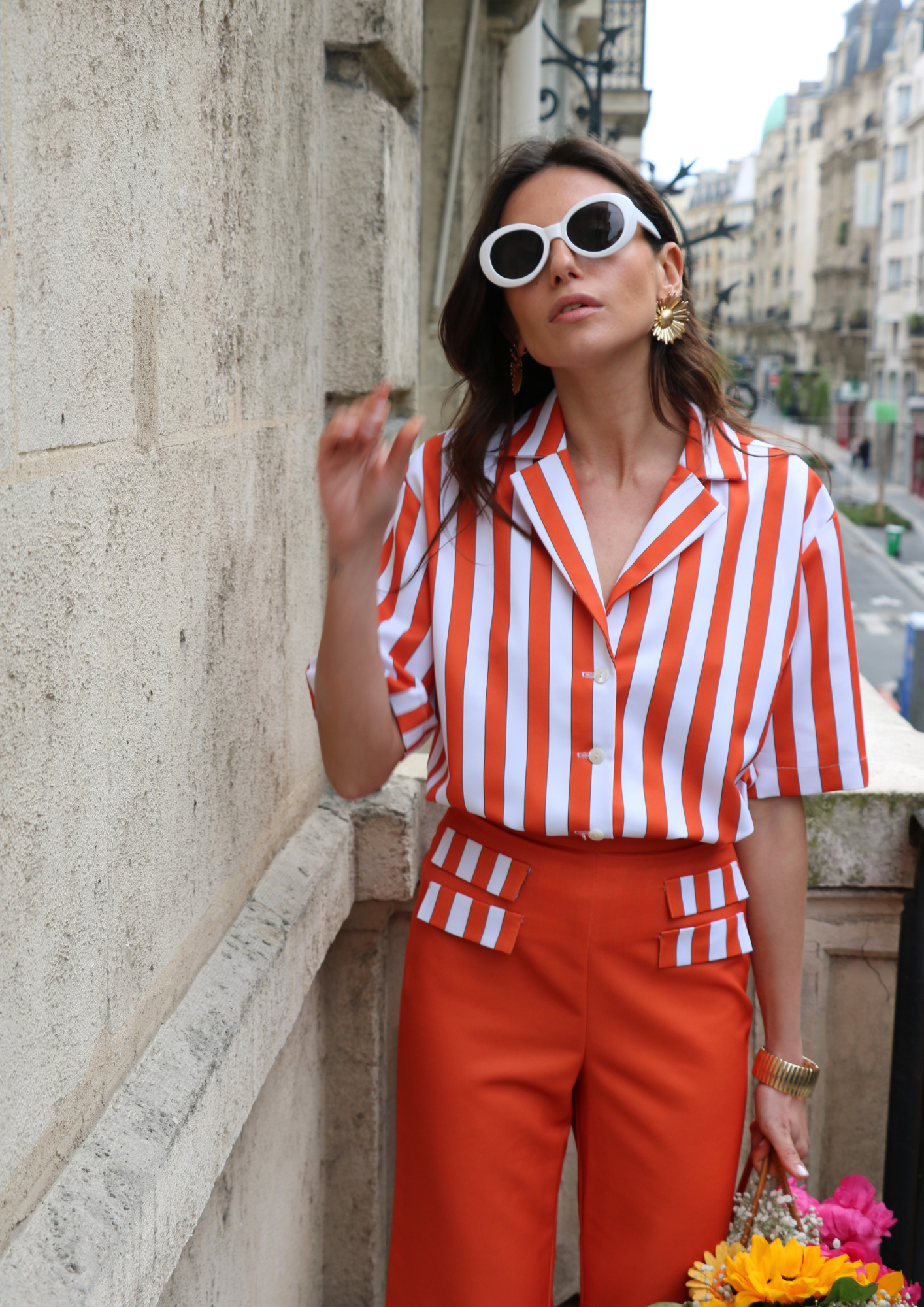 Chemise Portofino - Orange