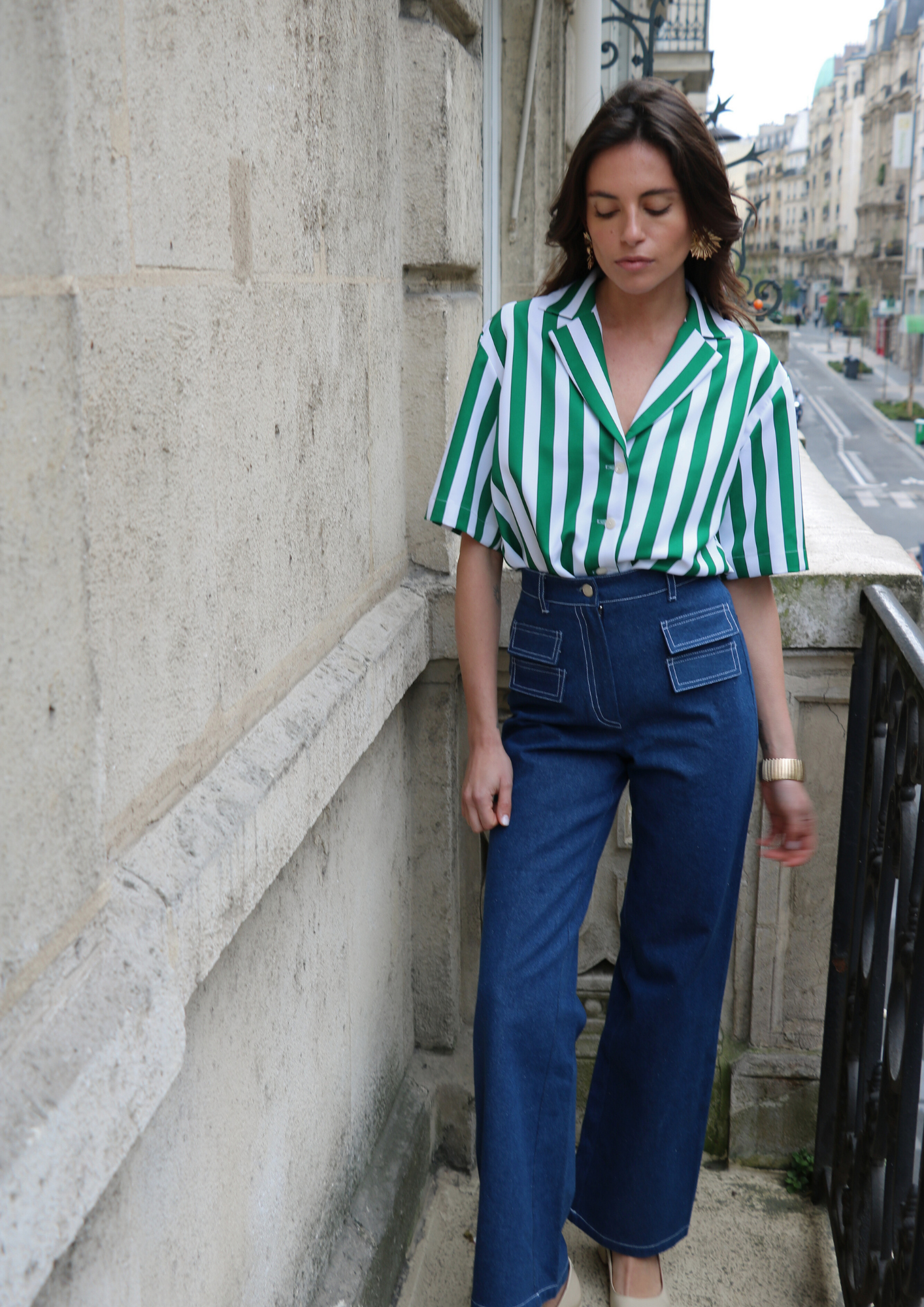 Chemise Portofino - Vert