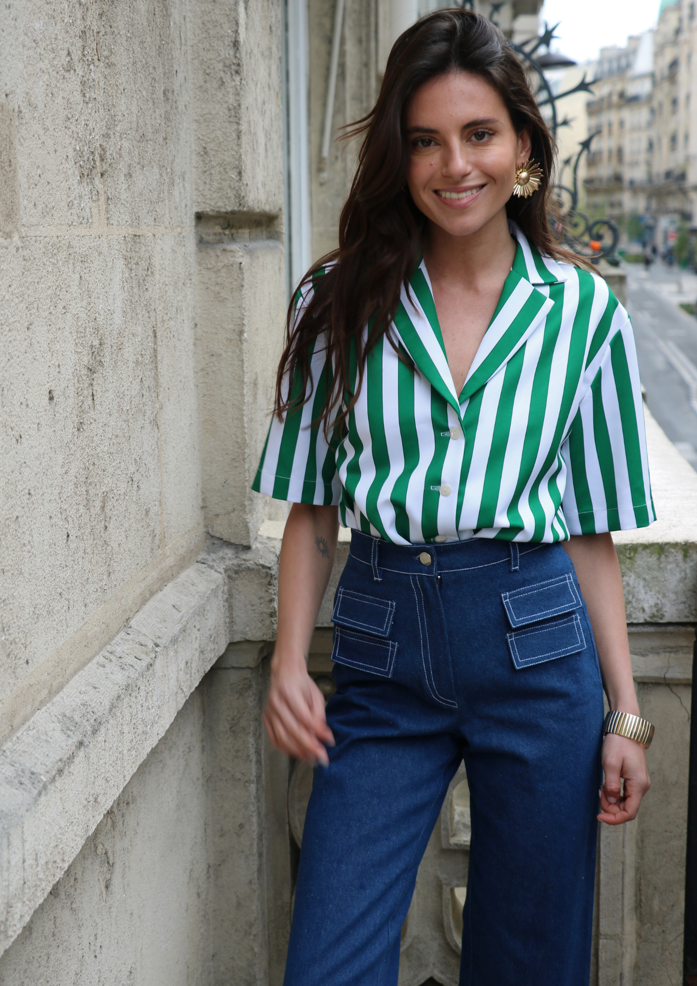 Chemise Portofino - Vert
