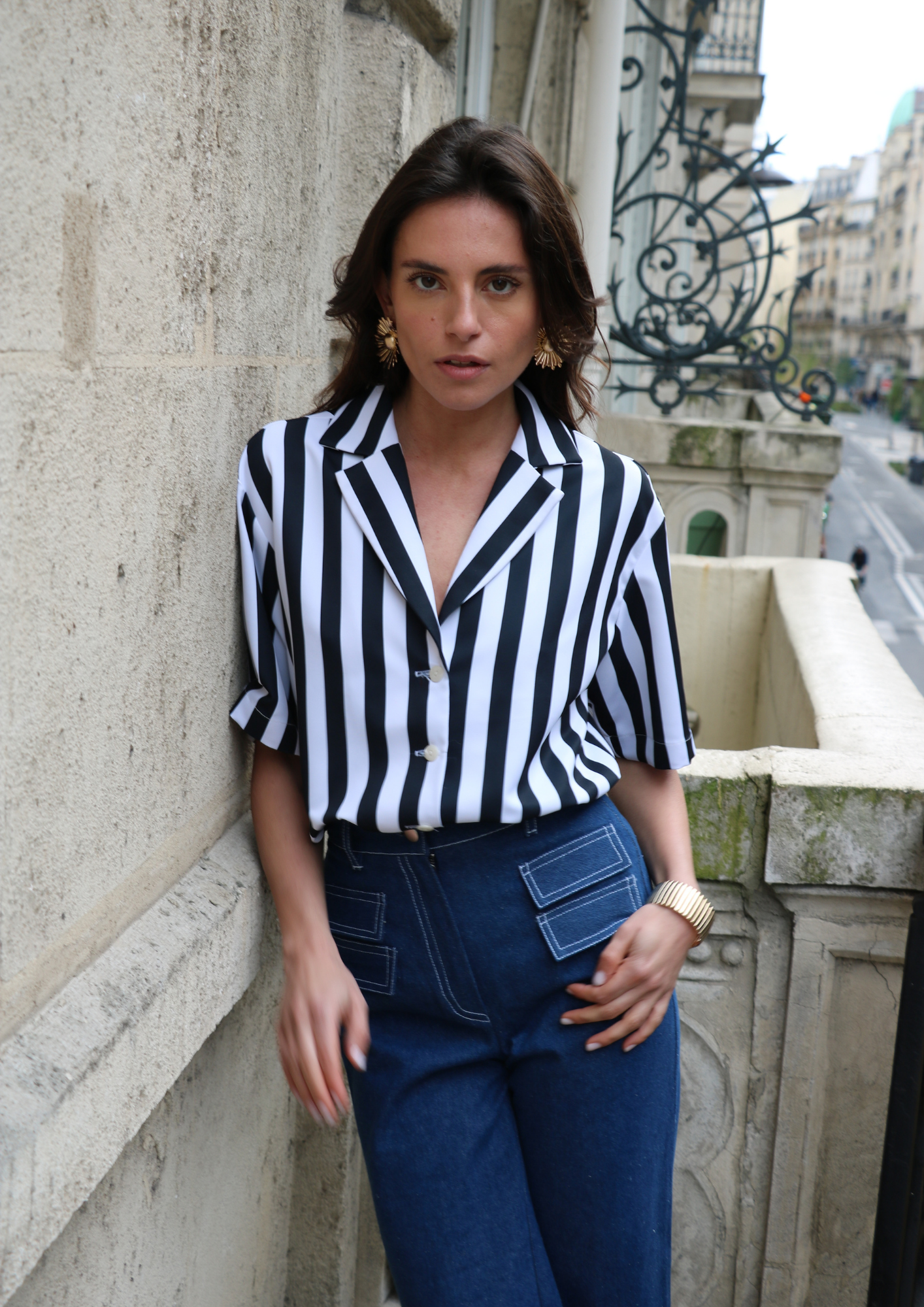 Chemise Portofino - Noir