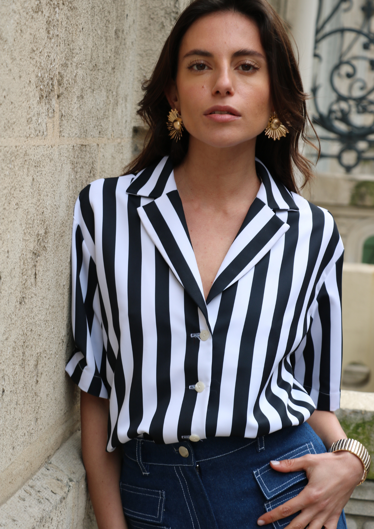 Chemise Portofino - Noir