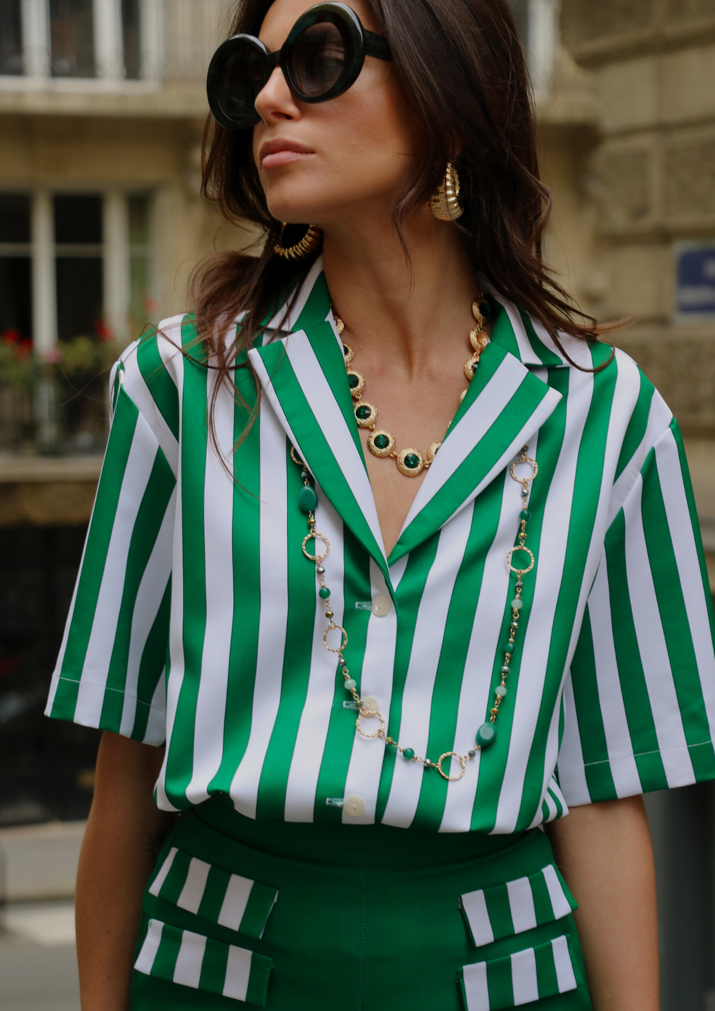 Chemise Portofino - Vert
