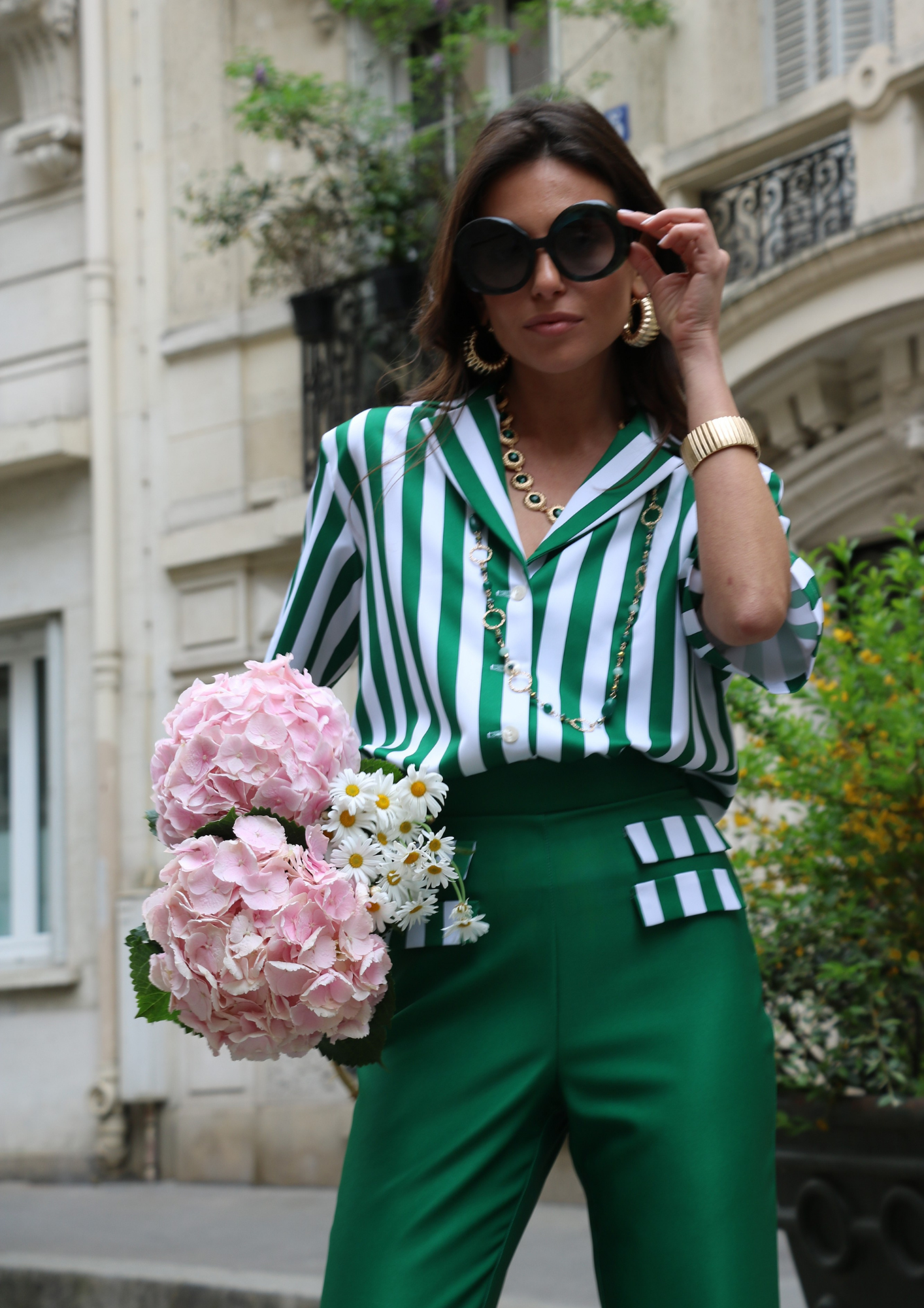 Pantalon Couture - Dolce Vita - Vert