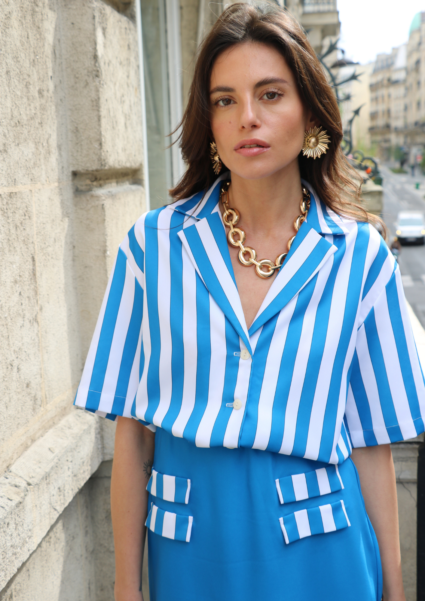 Chemise Portofino - Bleu