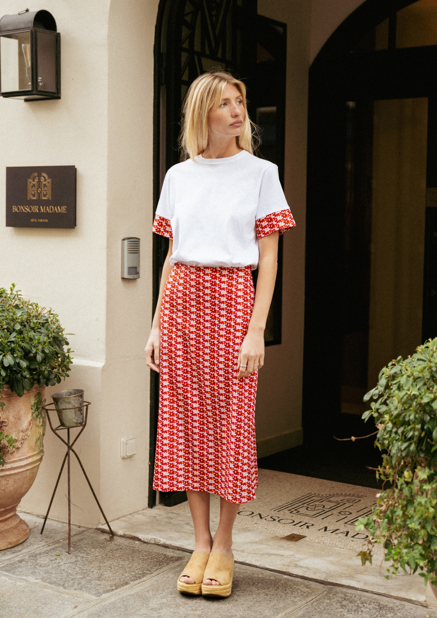 Couture T-Shirt - Le Bain de Soleil print