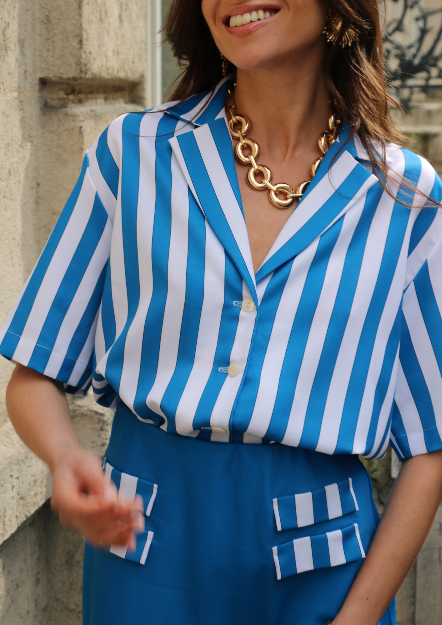 Chemise Portofino - Bleu