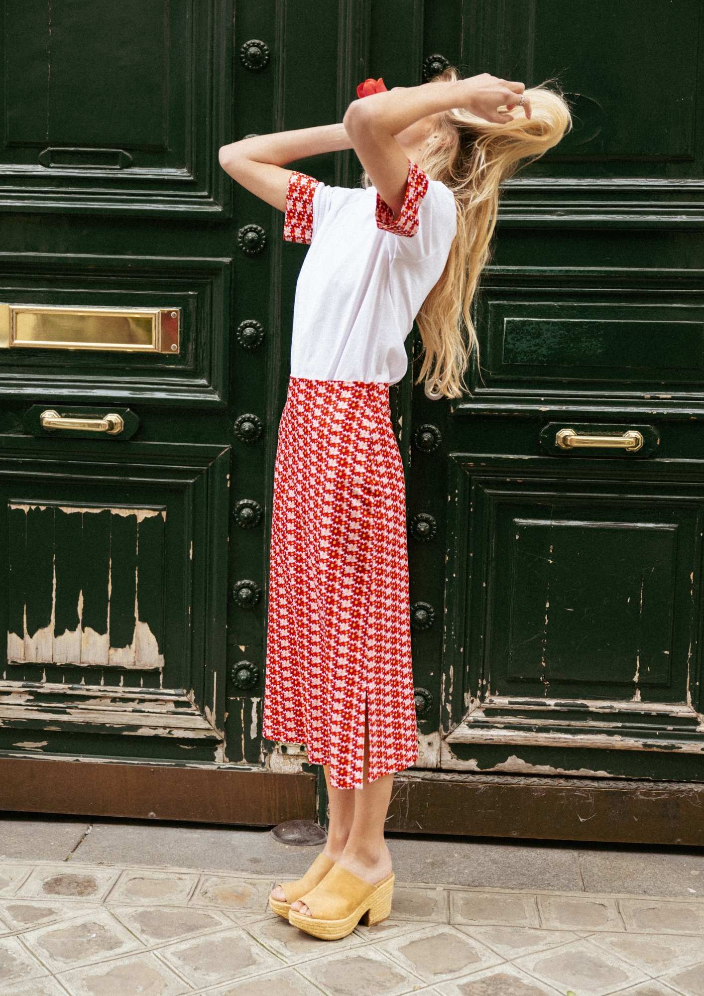Couture T-Shirt - Le Bain de Soleil print