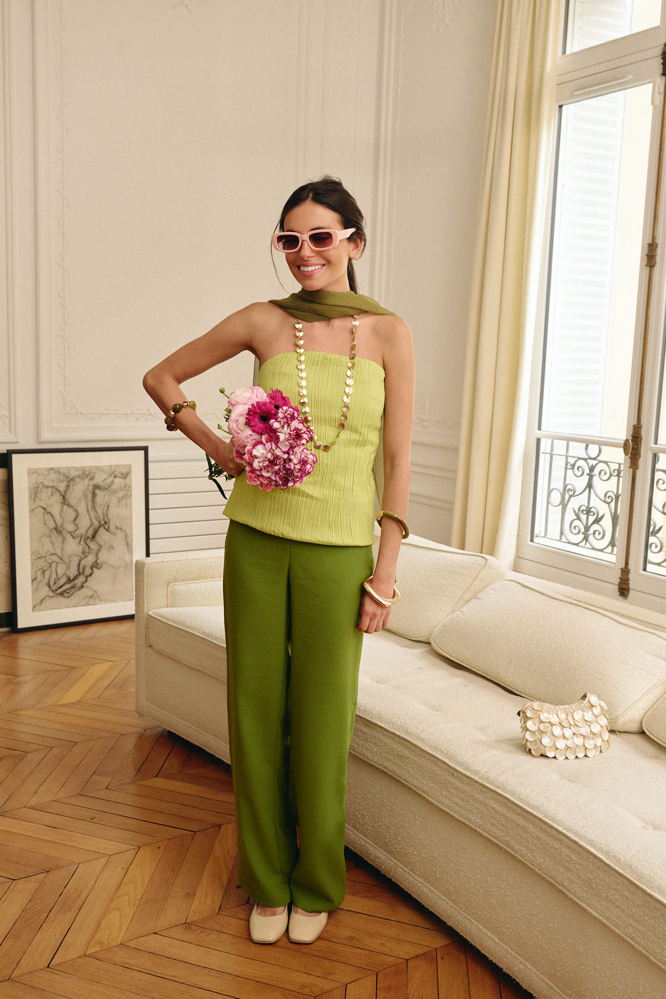 PANTALON COUTURE - POCHES UNIES