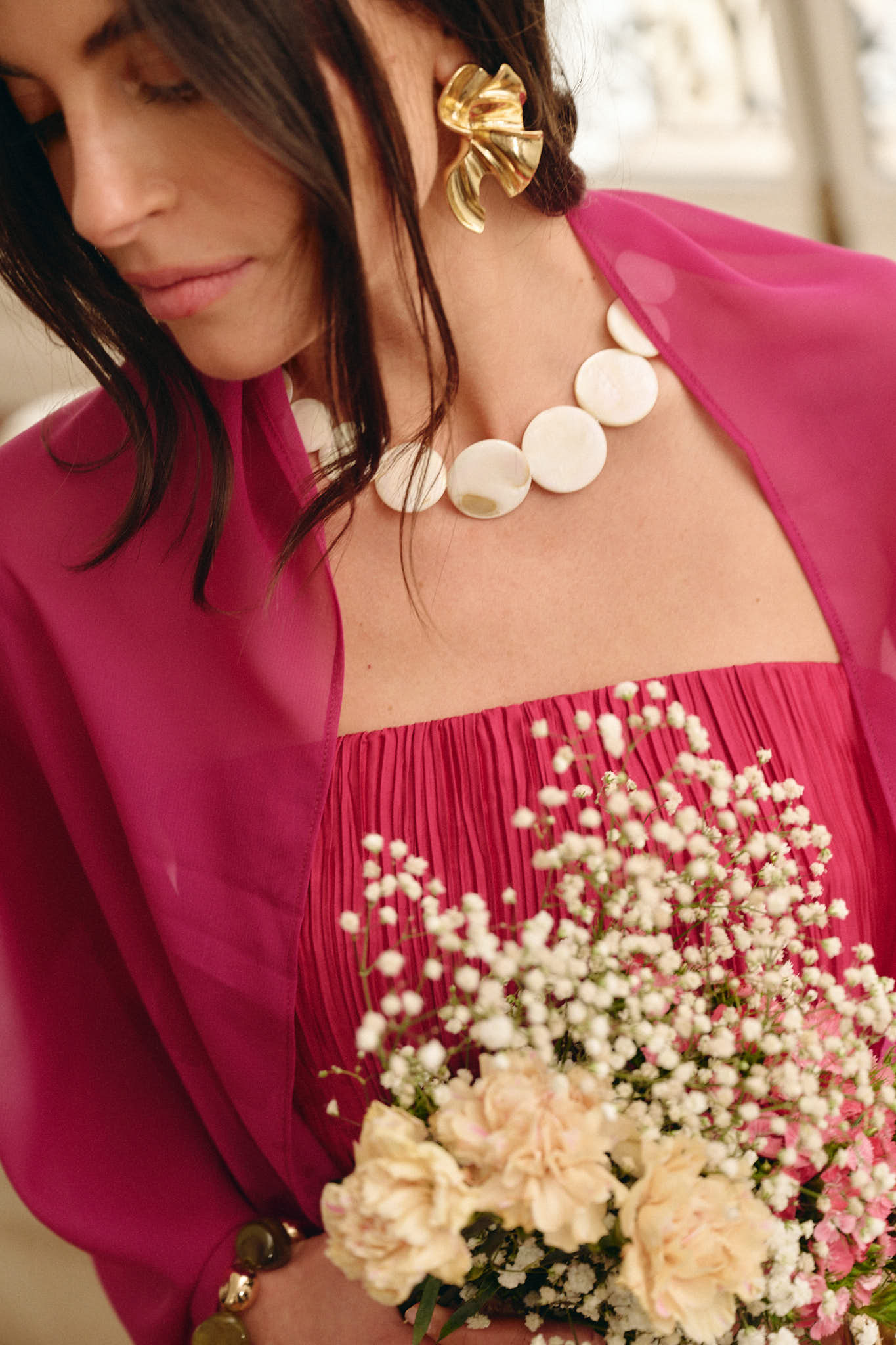 CHÂLE - MOUSSELINE DE SOIE