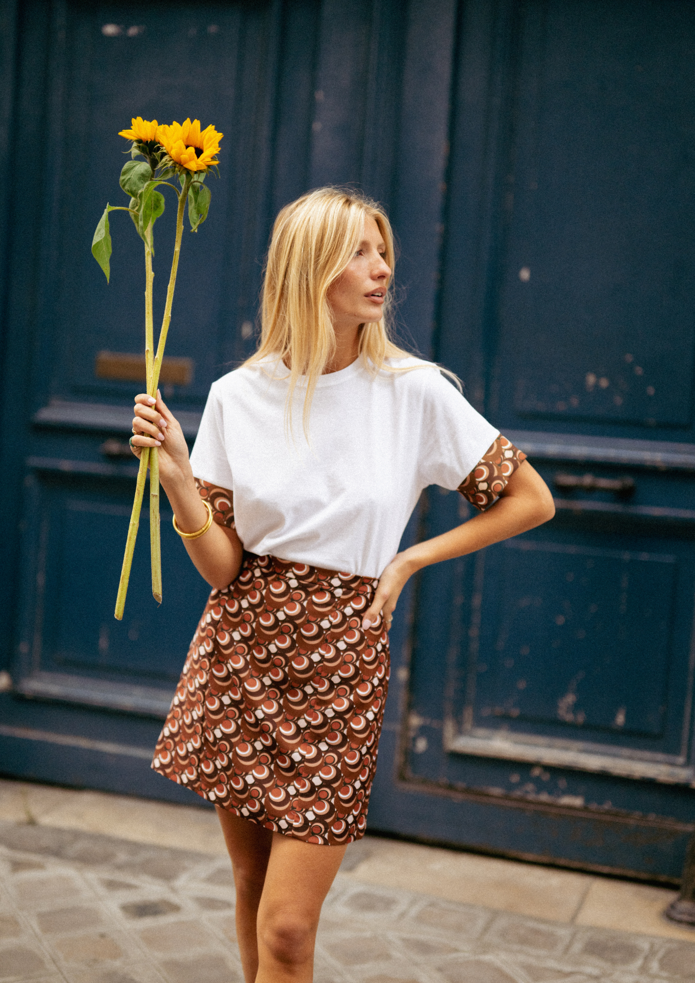 Couture T-Shirt - Le Bain de Soleil print