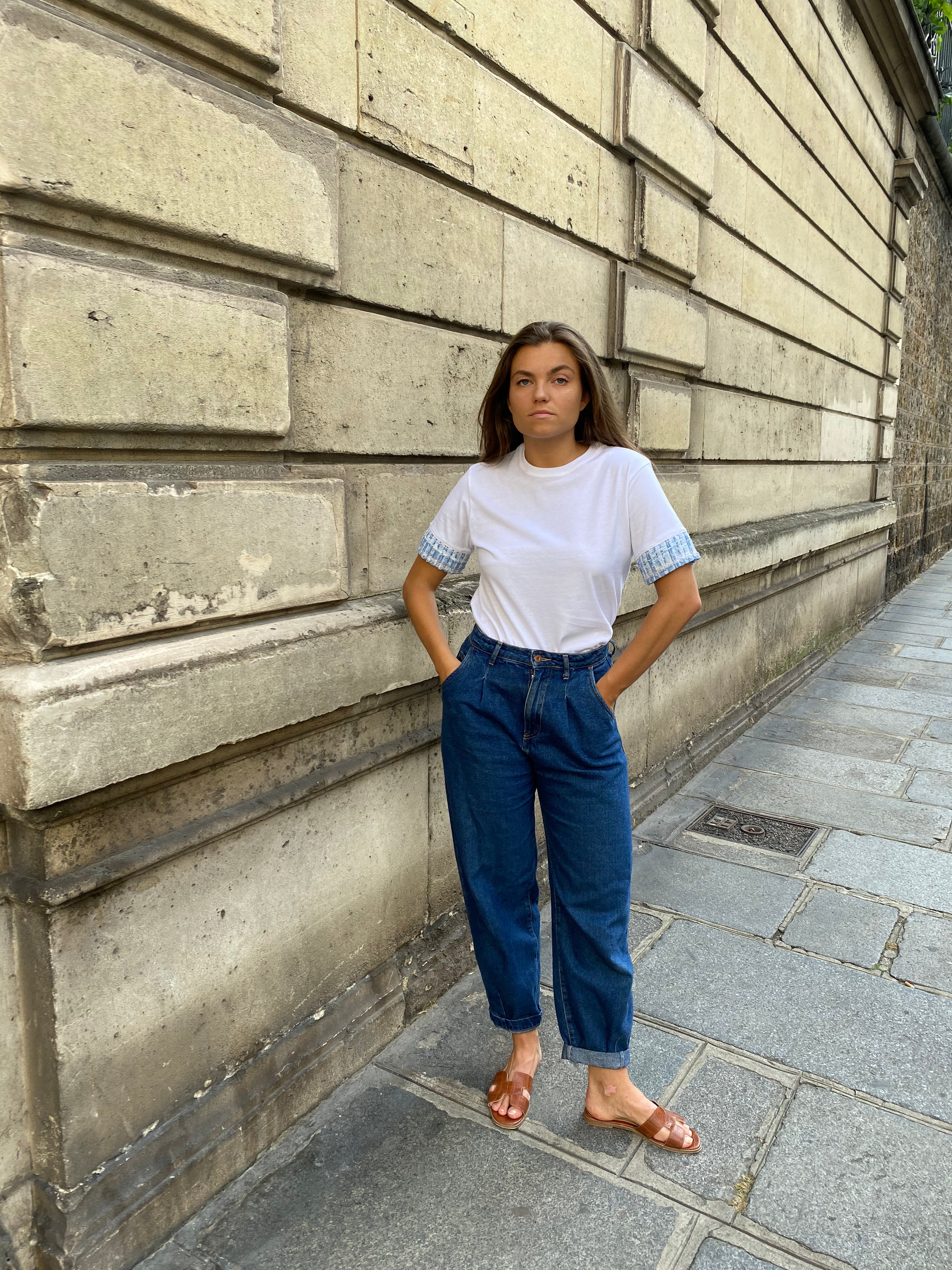 T-Shirt Couture - Tissage Pierre de Lune