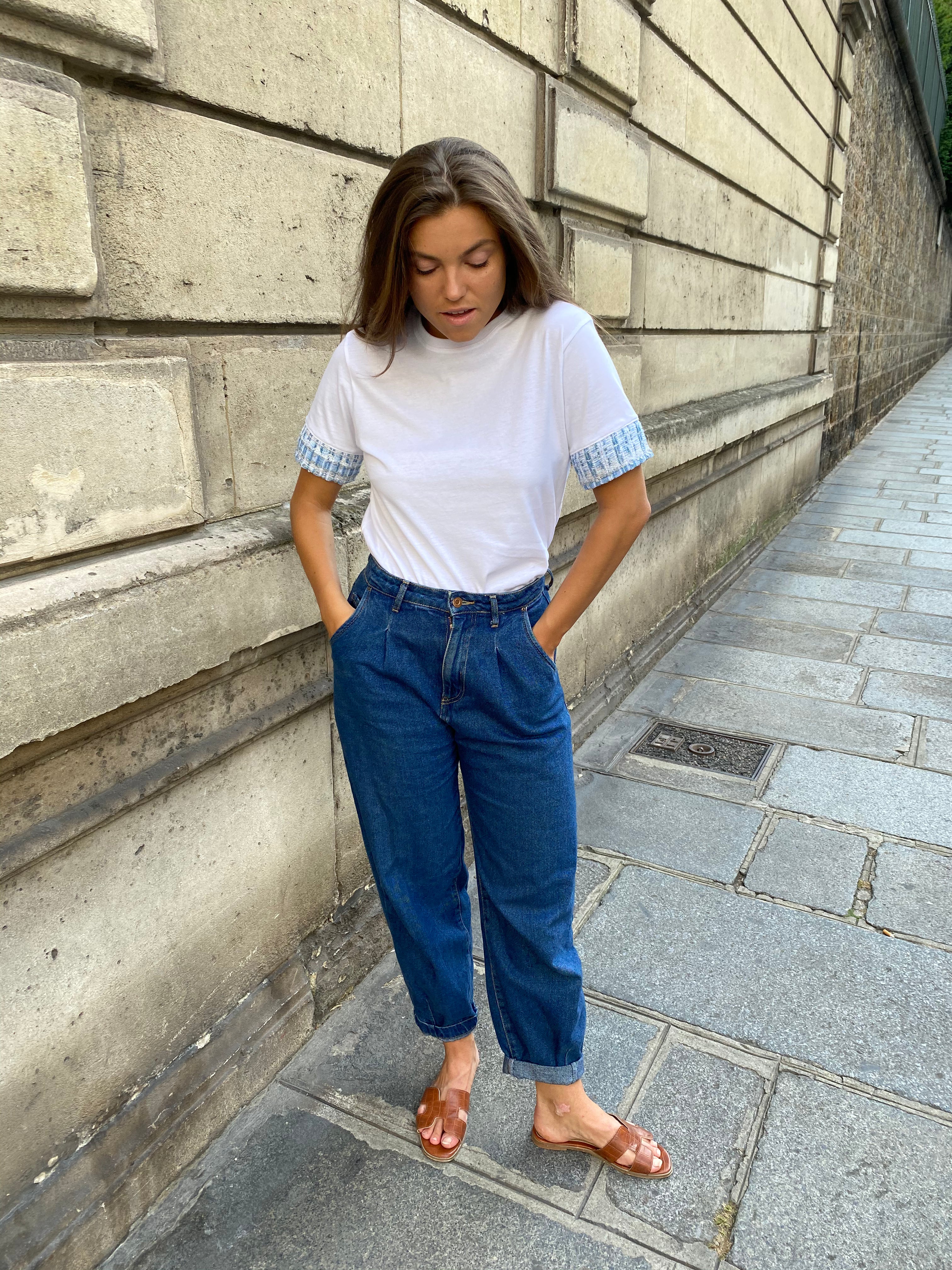 T-Shirt Couture - Tissage Pierre de Lune