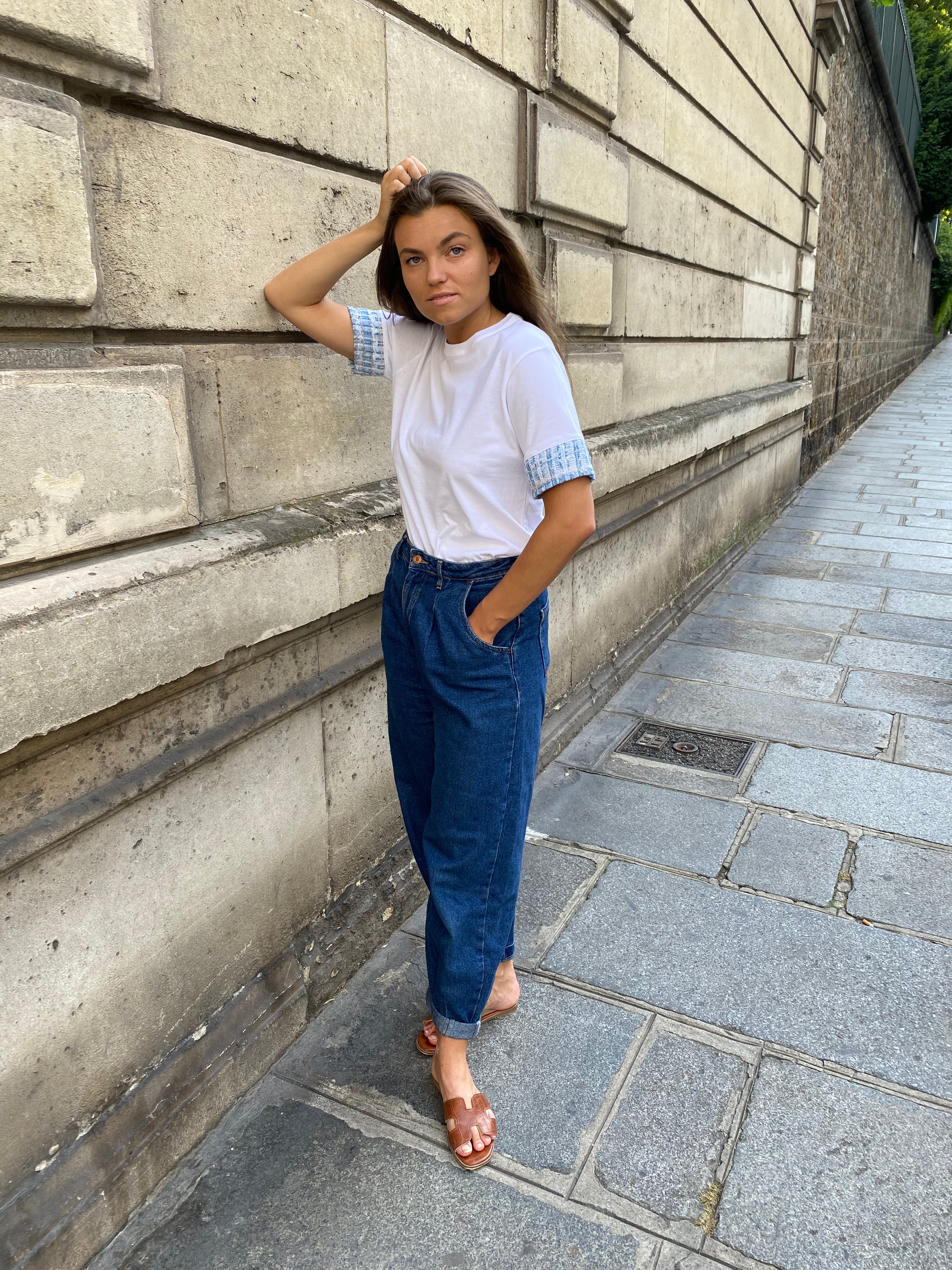 T-Shirt Couture - Tissage Pierre de Lune