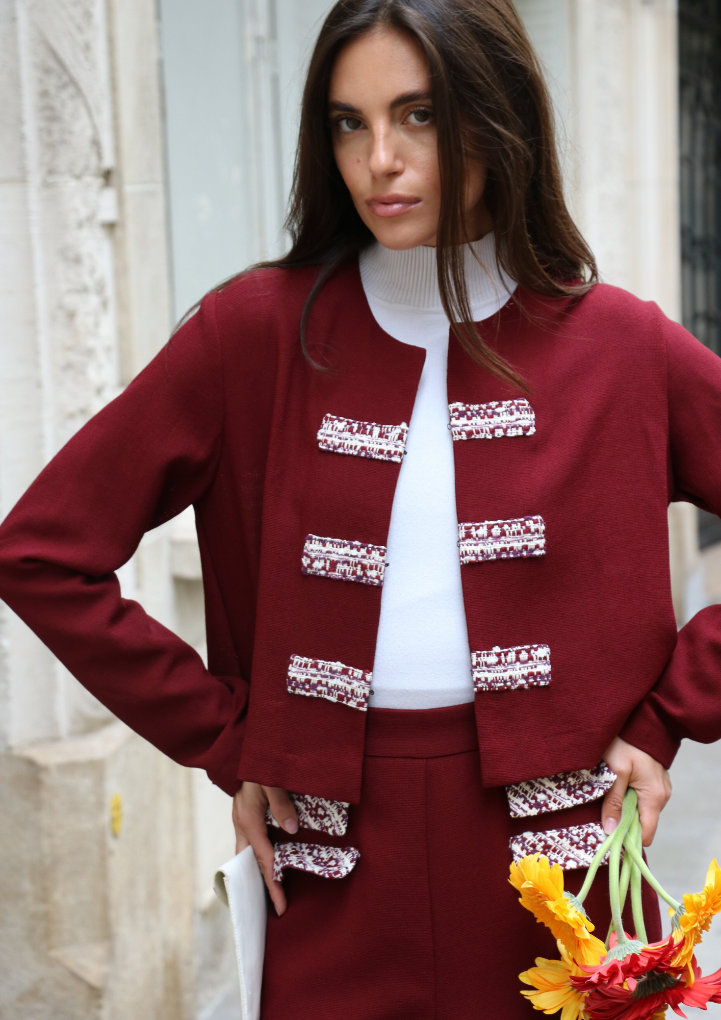 Veste Couture - Bordeaux