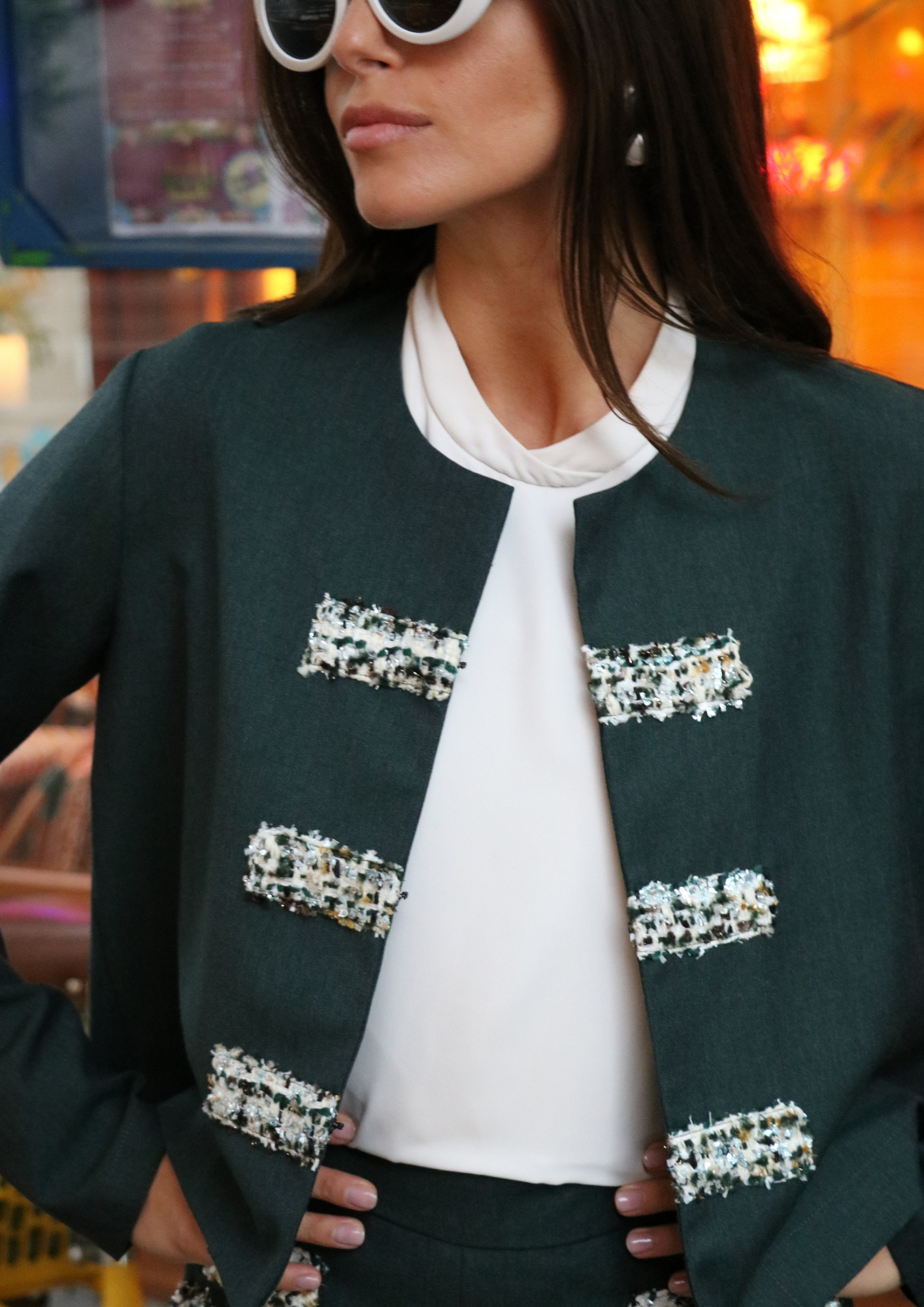 Veste Couture - Vert