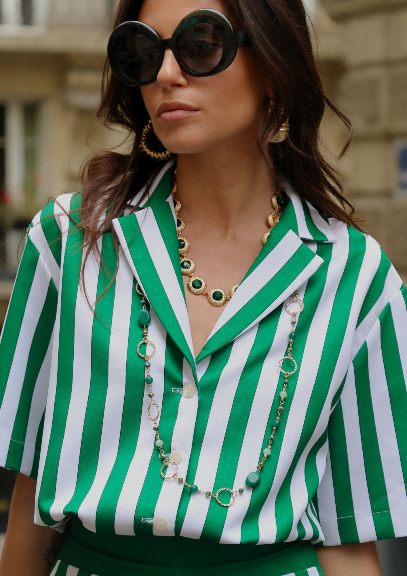 Chemise Portofino - Vert