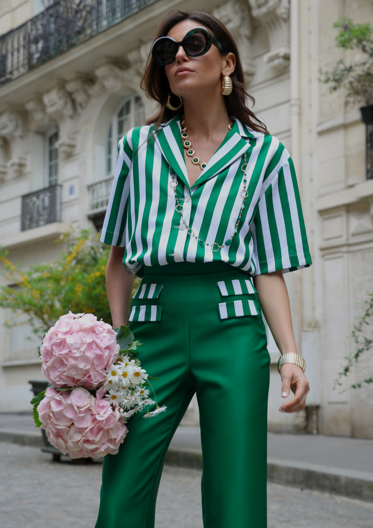 Pantalon Couture - Dolce Vita - Vert
