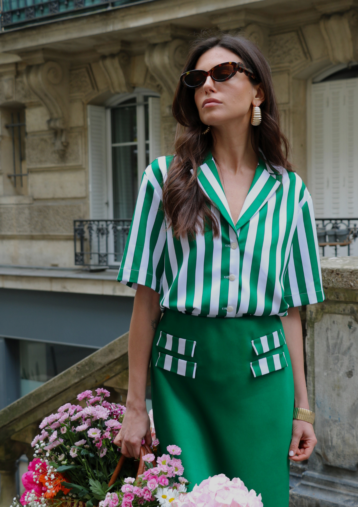 Chemise Portofino - Vert