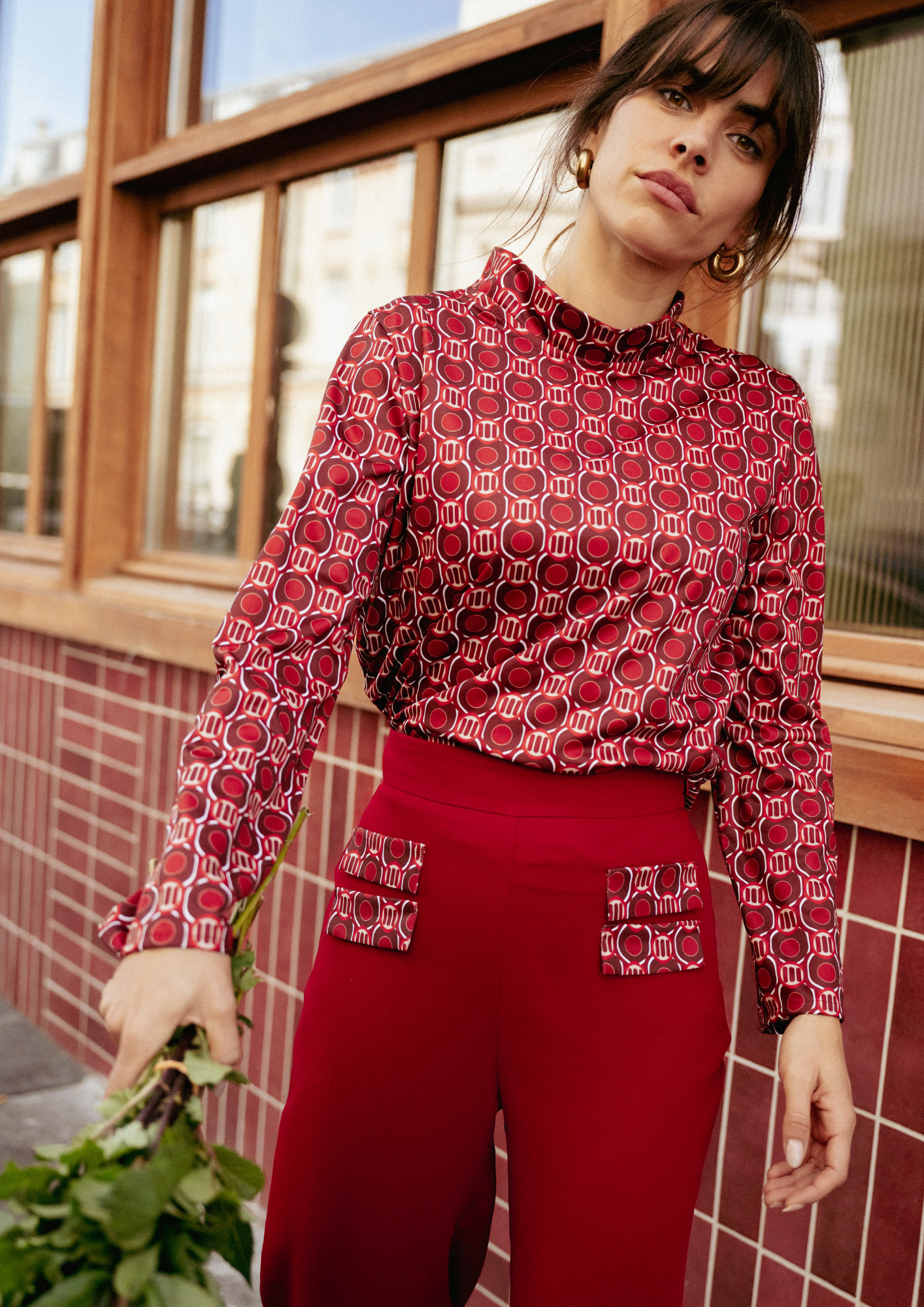 Aya Sweater - L'Ardent Print