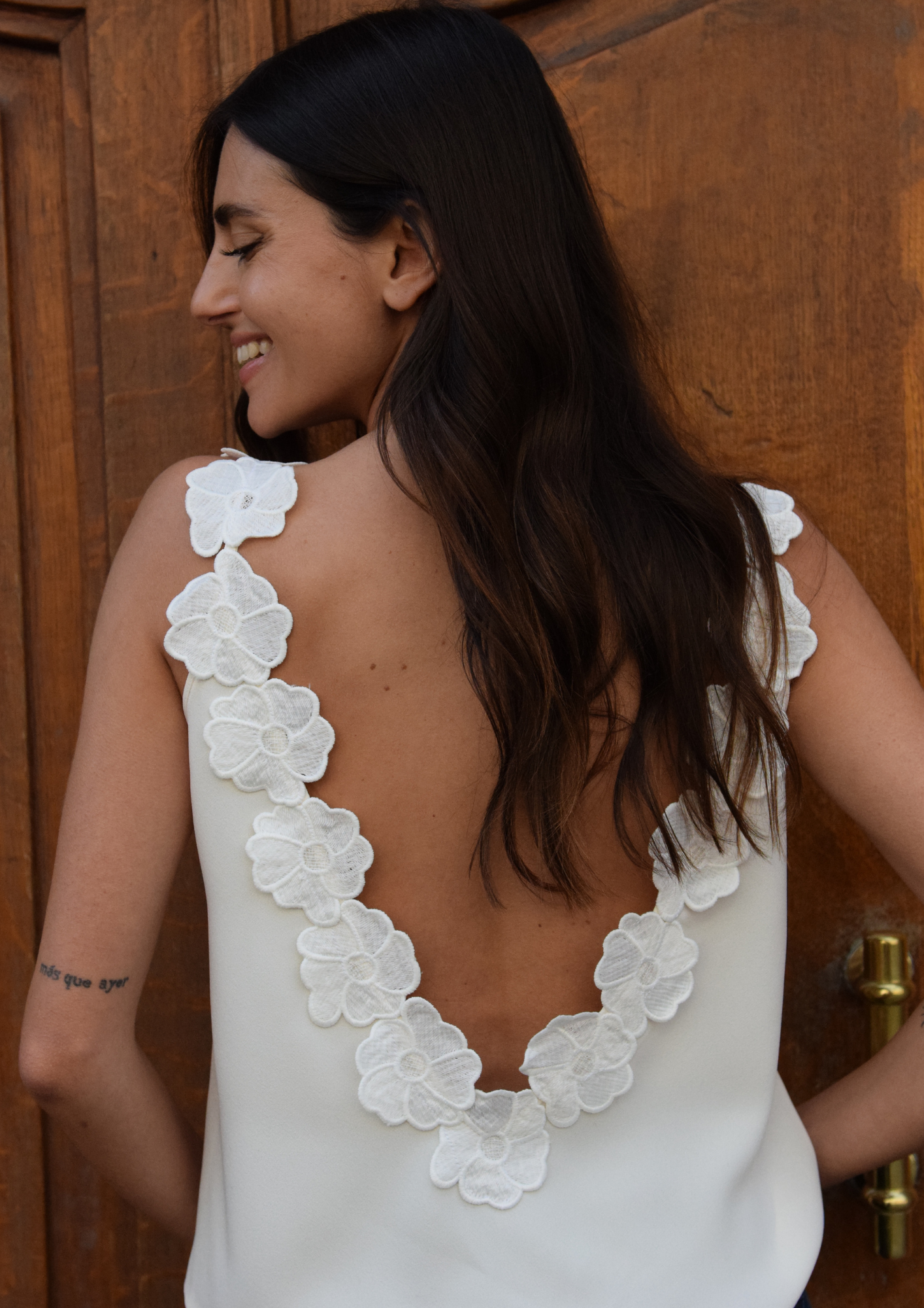 Marguerite Backless - Ivory 