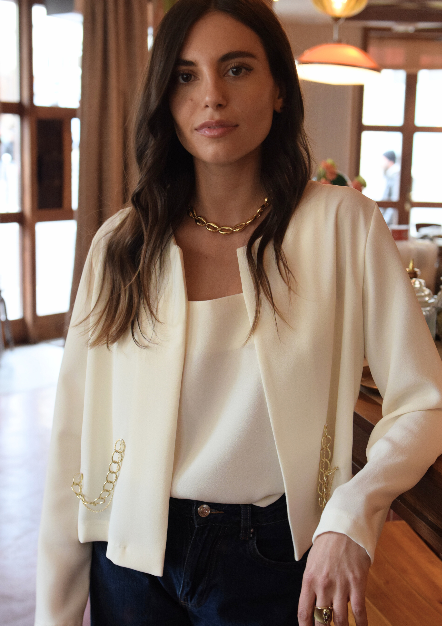 Yves Jacket - Ivory