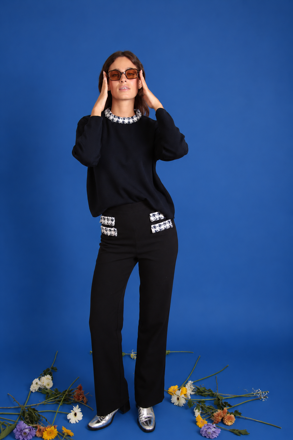 Couture Trousers - Black